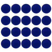 Air Hockey Pucks Plastic Round 2.5 Inch 20 Pieces