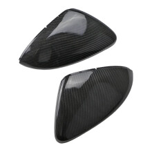 2Pcs Carbon Fiber Rearview Mirror Replacement Cover Mirror Housing Automotive Parts for 7