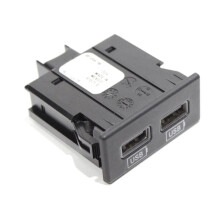 68145567AB Middenconsole voor Media Dubbele USB-Poort Hub voor Durango 2014-2026 en voor Grand Cherokee