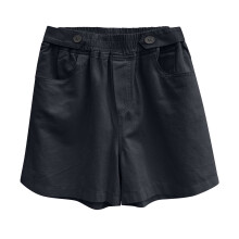Naisten juoksushortsit, joustavaa puuvillaa, denim, 1 pari