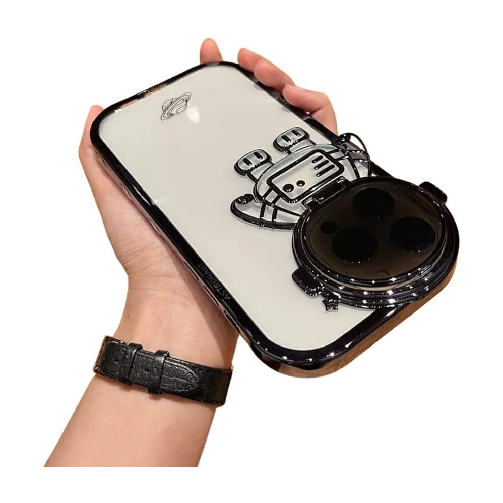 Electroplated Flip Astronaut Case 1 For Iphone 14 Black 952399340178