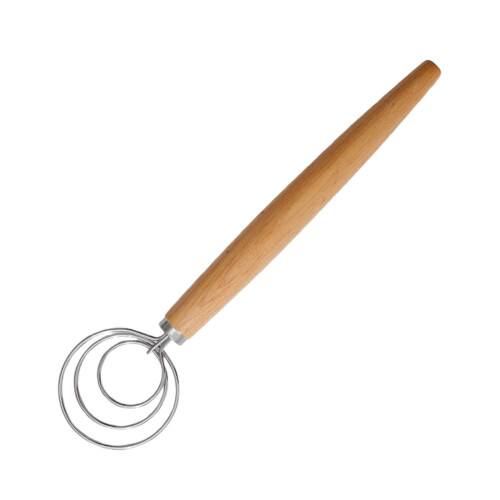 Dansk degvisp i rostfritt stål, 1-pack 1
