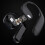 Jacenvly wireless Bluetooth earphones black single-ear 6