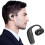 Jacenvly wireless Bluetooth earphones black single-ear 4
