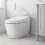 Viflosae resin toilet bolt covers decorative standard size 4