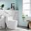 Viflosae resin toilet bolt covers decorative standard size 7