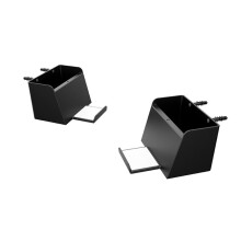 Universal Controller Holder Wall Mount 2 Pack, Headphone Hanger with Storage Box for , PS4, PS5, , Remote
