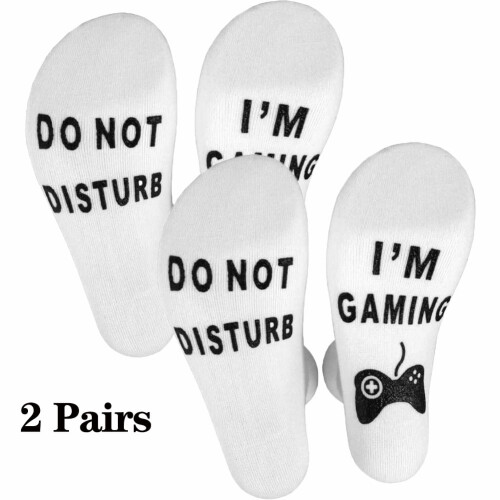 Κάλτσες Gaming Αστεία Μην Ενοχλείτε Design2Pairs