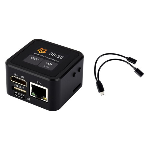 Luckfox PicoKVM Lite IP KVM Remote Management Tool Support 1920x1080@60fps Video Input and HID Signal Output for Device Control