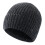 Bonnet unisexe en maille doublée sherpa 1