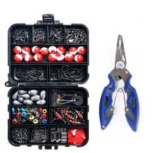 Visgerei set, compacte viskist, 263 stuks