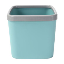 Petite poubelle verte de bureau mince de 1 gallon