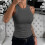 Women's tank top backless vest L 2