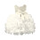 Mädchen-Partykleid aus Uni mit Tutu-Rock und Spitzendetails 1