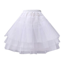 Jupon en tulle uni pour femme (1 pièce)