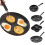 Äggpanna i granit, nonstick-beläggning, hjärtformad, 4 koppar 3