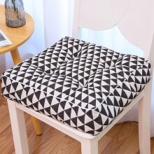 Puuvillainen tuolin tyynynpäällinen, neliönmuotoinen, 16 x 16 tuumaa