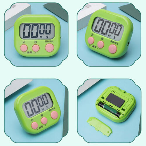 Kids Digital Timer with Magnet and Batteries for Kitchen 1