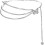 Dames taillekettingriem goud zilver plus size 1