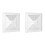 Bathroom Exhaust Fan Cover with Springs 2 Pack 1