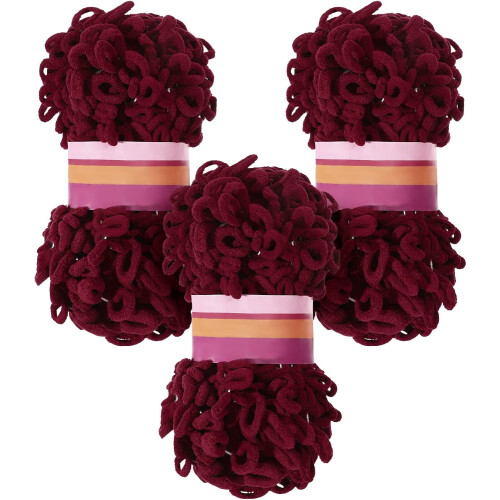 Ujjtakaró fonal Puffy Loop Soft Chunky3Rolls