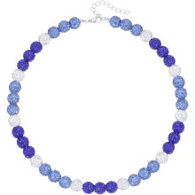 Baseball-Strass-Halskette, Ice Collection, 1 Stück