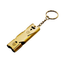 Stainless Steel Outdoor Survival Whistle Dual Tube
