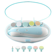 EASTIN elektrische nagelvijl voor baby's, 6-in-1, blauw