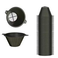 50pcs Paint Filter Screen, Fine Nylon Mesh Reusable Industrial Filter Suitable for Oil-Based and Water-Based Paints