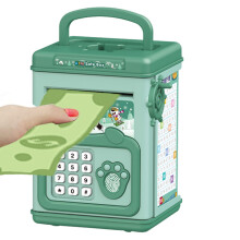 Gallickan spaarpot voor kinderen, groen, groot