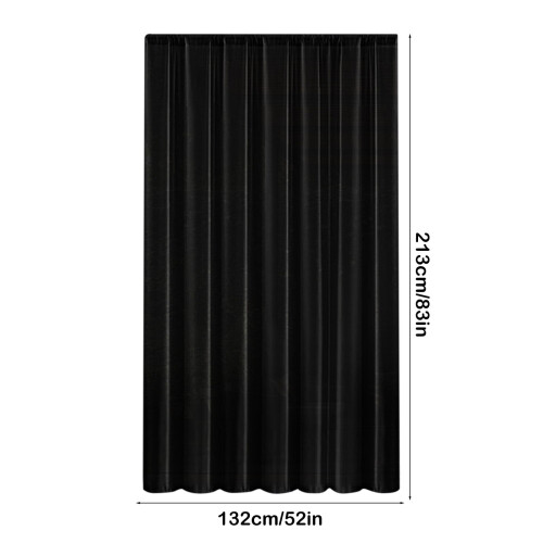 Vanntette polyester lysthus regngardiner med stanglomme 2
