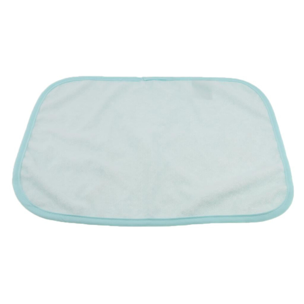 Incontinence bed pad reusable waterproof blue