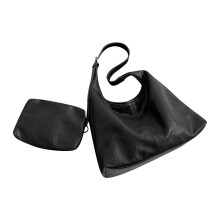 Naisten olkalaukku, erittäin pehmeä ja taitettava crossbody-kantolaukku