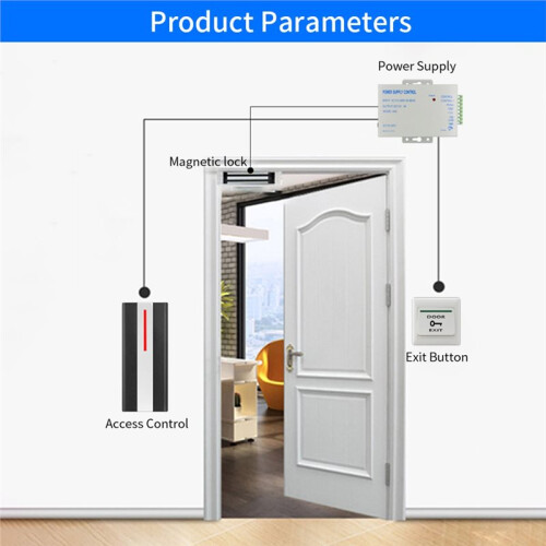 For TTLOCK APP  Access Control Mainboard 12V Wiegand Relay NO/NC for Magnetic Lock Exit Button Door Access System