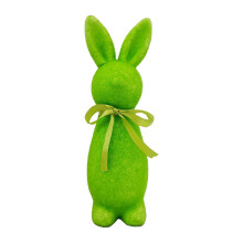 Décoration de Pâques lapin en velours 1 pièce