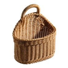 Panier mural en osier fait main (1 pièce)