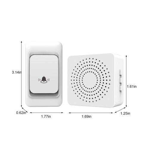 Smart Wireless Doorbell with USB Power and Easy Installation 2
