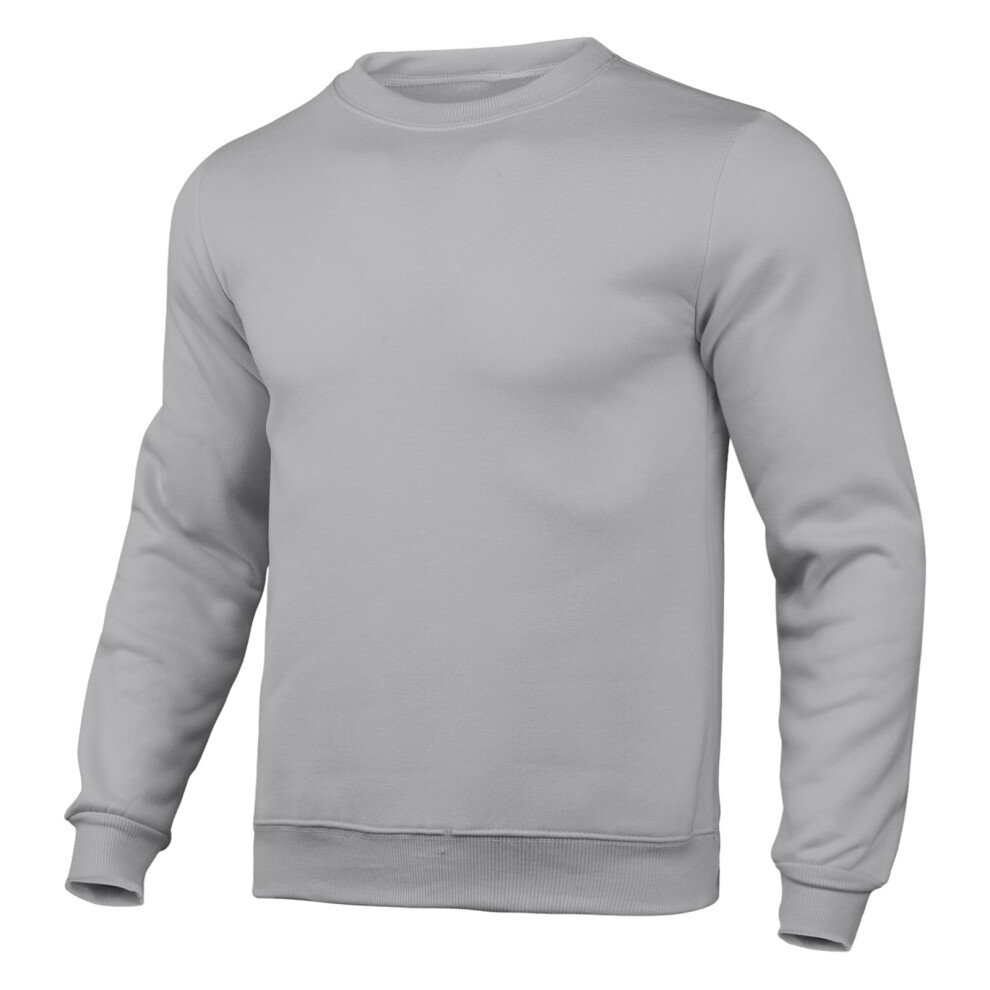 Felpa Con Cappuccio Slim Da Uomo Leey-World, Grigio Vintage, Taglia XXL-image