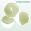 PU longboard wheels 2.6" x 2" 80A 4 pcs white 3