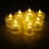LED tea lights rechargeable with remote timer 12 pcs 6