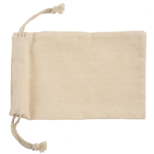 200 Pcs Small  Cotton Drawstring Bags 10X15 cm