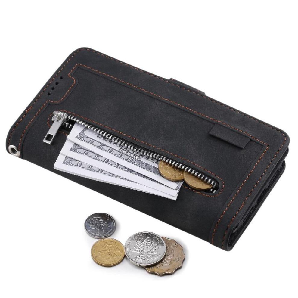 Flip Case For Samsung Galaxy S10e Pu Leather Wallet With 9 971050022093