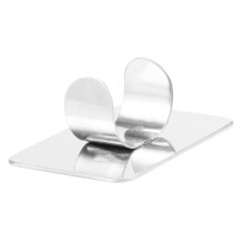 Salon Manicure Finger Ring Color Palette Make Cream Foundation Mixing Palette Cosmetic Make Tool Stainless Steel Plate
