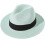 Chapeau Panama en paille à larges bords pliable 1
