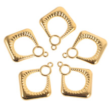 Bohemian Charms Pendants Golden 5 pcs
