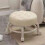 Rolling Pedicure Stool with 360 Rotation Orange 1 PC 8