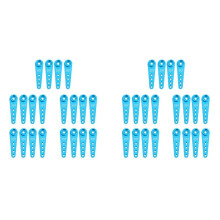 40PCS 37Mm 25T Metal Extension Steering Servo Arm Horn for RC Car Crawler Parts,