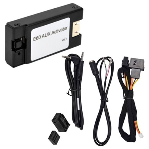 Special Aux Activator Auxiliary Adapter Car Radio Activator for  5 Seires E60 E61 E63 E64 CCC System 2002-2009