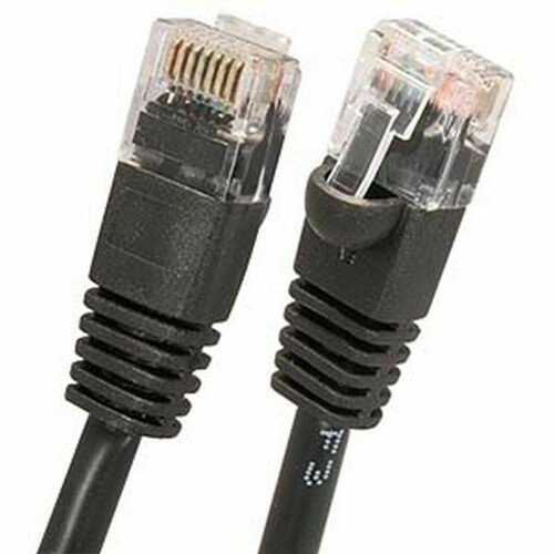 Καλώδιο δικτύου LAN 100FT Cat5RJ45Ethernet για PC Xbox PS Internet Router Μαύρο 2