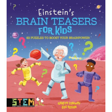 Einsteins Brain Teasers for Kids by Lisa Regan Paperback Book